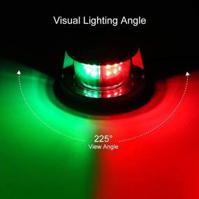 img 3 attached to Osinmax LED Boat Navigation Light - High-Quality Bow Light for Boats, Marine LED Navigation Lights. Ideal Front Light for Small Boats and Pontoons