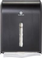 🧻 black georgia-pacific combi-fold paper towel dispenser logo