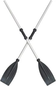 img 4 attached to 🚣 Morimoe Aluminum Alloy Kayak Paddles/Boat Oars - Floating Combo, 1 Pair