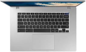 img 3 attached to 💻 Обновленный ноутбук Samsung Chromebook 4 с 15,6-дюймовым Full HD дисплеем, процессором Intel Celeron, 4 ГБ оперативной памяти, 32 ГБ памяти Emmc, Wi-Fi - серебристый