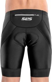 img 1 attached to SLS3 Triathlon Shorts Tri Shorts Solid Sports & Fitness