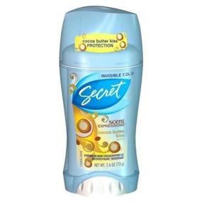 img 2 attached to 🌸 Secret Scent Expressions Anti-Perspirant Deodorant: Classic Coco Butter, Pack of 3 - Invisible Solid 2.60 oz