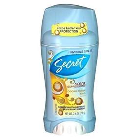 img 1 attached to 🌸 Secret Scent Expressions Anti-Perspirant Deodorant: Classic Coco Butter, Pack of 3 - Invisible Solid 2.60 oz