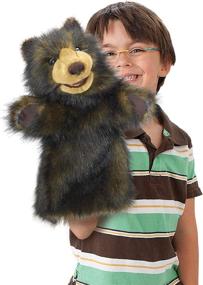 img 2 attached to 🐻 Folkmanis 2986 Stage Puppet featuring a Bear