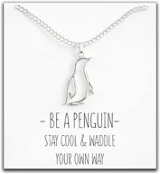 happiness in a penguin pendant: the perfect gift for women, girls, and kids – happy kisses necklace logo