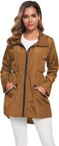 img 3 attached to Avoogue Womens Lightweight Windbreaker Waterproof Women's Clothing in Coats, Jackets & Vests