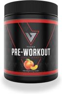 🥭 vedge nutrition peach mango pre-workout: vegan, dairy-free, soy-free, non-gmo energy booster - 40 servings logo