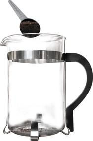 img 3 attached to ☕ Primula Classic French Press Coffee/Tea Maker - Glass 8 Cup/32 Oz, Black/Chrome Accents for Enhanced SEO