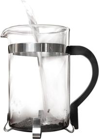 img 2 attached to ☕ Primula Classic French Press Coffee/Tea Maker - Glass 8 Cup/32 Oz, Black/Chrome Accents for Enhanced SEO