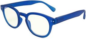 img 4 attached to 👓 Protective Eyewear for Kids: EYEGUARD Anti Blue Light Glasses with Spring Hinges - Reduce Eye Strain & Promote Healthy Vision (Ages 3-8)