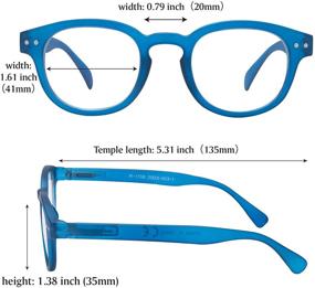 img 2 attached to 👓 Protective Eyewear for Kids: EYEGUARD Anti Blue Light Glasses with Spring Hinges - Reduce Eye Strain & Promote Healthy Vision (Ages 3-8)