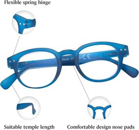 img 3 attached to 👓 Protective Eyewear for Kids: EYEGUARD Anti Blue Light Glasses with Spring Hinges - Reduce Eye Strain & Promote Healthy Vision (Ages 3-8)