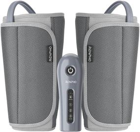 img 4 attached to 🦵 RENPHO Circulation Leg Massager - Calf & Thigh Foot Massager with Adjustable Wraps, 3 Modes and Intensities, for Foot Relaxation, Pain Relief, and Improved Circulation