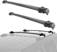 🚙 high-quality roof rack cross bar rail for 2007-2017 jeep patriot - cargo racks for convenient luggage, canoe, and kayak carrying logo