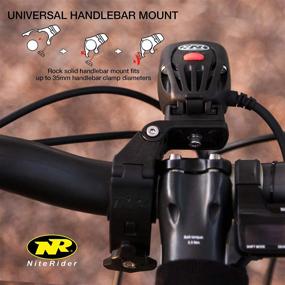 img 2 attached to NiteRider Pro 1400 Race: Ultimate Lightweight MTB Race Bike Light, 1400 Lumens Max Output, Durable and High Performance Front Light with Excellent MTB Beam Pattern