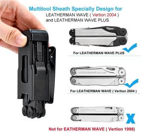 img 3 attached to Holster Sheath LEATHERMAN Righty Pocket