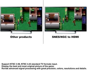 img 2 attached to 🎮 N64 HDMI Преобразователь | Адаптер HDMI для Nintendo 64 и SNES | Поддержка HDMI для SNES и NGC до 1080P | Подключи и играй