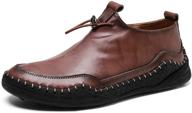 👞 bitiger driver moccasin: the ultimate comfortable driving men's shoes in loafers & slip-ons logo