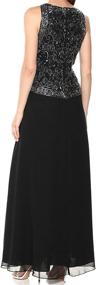 img 2 attached to 👗 Silver Women's Clothing with Exquisite Beaded Detail - Kara Womens
