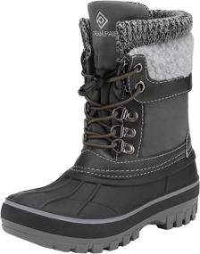 img 4 attached to 👞 DREAM PAIRS KMONTE 1 Boys' Shoes: Insulated, Waterproof Boots