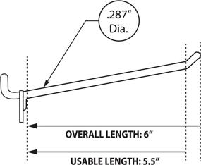 img 1 attached to 💰 Affordable Bulk Pack: Azar 800076 WHT 6 Inch Plastic - Buy 50 at a Great Price!