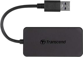 img 2 attached to 🔌 Transcend Information SuperSpeed USB 3.0 4-Port Hub (TS-HUB2K): Enhanced Connectivity and Efficiency