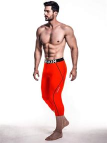 img 2 attached to DRSKIN Compression Running Shorts Classic Men's Clothing