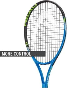 img 2 attached to 🎾 Premium Pre-Strung Head Ti. Instinct Comp Tennis Racket - Lightweight 27 Inch Racquet with Head Light Balance