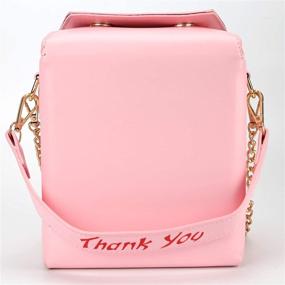 img 1 attached to QiMing Crossbody Shoulder Chinese Takeout Women's Handbags & Wallets