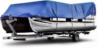 🛶 budge p-600-3 pontoon cover blue 24'-28' long (up to 110" beam width) – waterproof, uv resistant, 600 denier logo