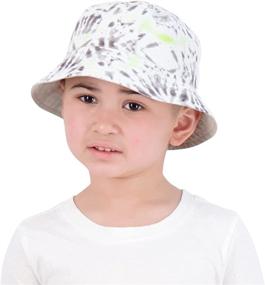 img 1 attached to Bucket Girls Packable Double Reversible Boys' Accessories ~ Hats & Caps