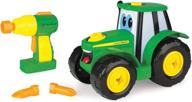 🚜 john deere build a johnny tractor by tomy logo