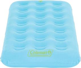 img 4 attached to Coleman Kids Air Mattress: Soft Plush Top, EasyStay Single-High Inflatable Air Bed, Twin - 2000024251