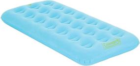 img 2 attached to Coleman Kids Air Mattress: Soft Plush Top, EasyStay Single-High Inflatable Air Bed, Twin - 2000024251
