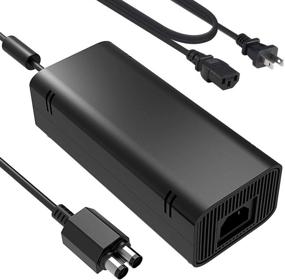 img 4 attached to 🎮 Xbox 360 Slim Power Supply: uowlbear AC Adapter Power Brick with Power Cord for Low Noise Xbox 360 Slim Console -Built in Silent Fan, 100-240V Auto Voltage