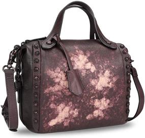 img 3 attached to 👜 Authentically Handcrafted Multicolored2N Women's Satchel Handbags with Crossbody Shoulder Straps and Wallets