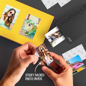 img 2 attached to 📸 Цветной карманный принтер Polaroid Mint Zink с технологией без чернил и Bluetooth для устройств Android и iOS - черный