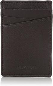 img 2 attached to Buxton Addison Leather Pocket Men's Accessories: Ultimate RFID Blocking Technology