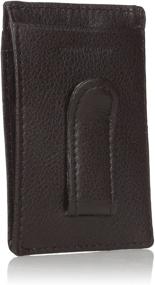 img 1 attached to Buxton Addison Leather Pocket Men's Accessories: Ultimate RFID Blocking Technology