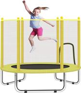 🎪 small kid trampoline for indoor/outdoor play - safe & fun activity trampoline for kids age 1-6 логотип