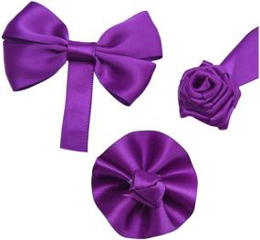 img 1 attached to 🎀 Enhance Your Space with Livder's Double Purple Ribbon Length: A Perfect Decorative Accessory