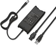 💡 19.5v 3.34a 65w ac charger for dell ha65ns5-00 la65nm130 ha65nm130 09rn2c 06tm1c pa-12 a065r039l and compatible with latitude e6430 e6540 e7440 e7450 e6440, inspiron n5110 n5010 n4110 n4010 5521 5520 5537 3521 3520 3531 logo