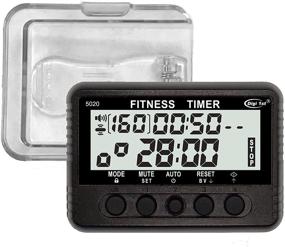 img 1 attached to 🕒 Digi 1st T-5020 Fitness Interval Timer: The Ultimate Multi-Functional Training Tool with Pacer