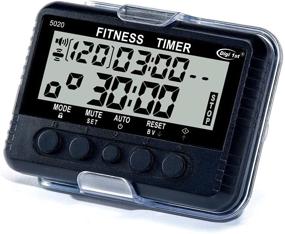 img 4 attached to 🕒 Digi 1st T-5020 Fitness Interval Timer: The Ultimate Multi-Functional Training Tool with Pacer