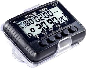 img 3 attached to 🕒 Digi 1st T-5020 Fitness Interval Timer: The Ultimate Multi-Functional Training Tool with Pacer