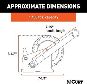 img 3 attached to Curt Manufacturing 29425 CURT Winch
