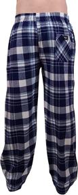 img 3 attached to Cozy Comfort: AMERICAN ACTIVE Cotton Flannel Pajama Set for Men