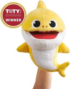 img 3 attached to 🦈 Pinkfong Shark Plush Puppet: Wow the Kids with Interactive Fun!
