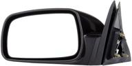 🚘 scitoo door mirrors for 2007-2011 toyota camry: power control, non-folding, driver side logo