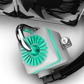 img 1 attached to 🌊 DEEPCOOL Captain 240X WH RGB AIO CPU Liquid Cooler: Anti-Leak Tech, Stainless Steel Pipe, Cable Controller, 12V 4-pin RGB Header Control, 3-Year Warranty!